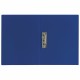 Папка с боковым металлическим прижимом STAFF, синяя, до 100 листов, 0,5 мм, 229232