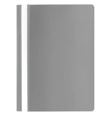 Скоросшиватель пластиковый STAFF, А4, 100/120 мкм, серый, 229238