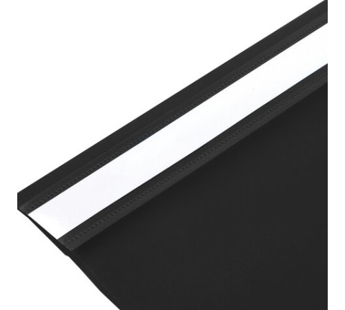 Скоросшиватель пластиковый STAFF, А4, 100/120 мкм, черный, 229239