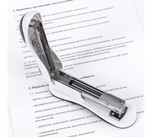 Скобы для степлера цинковое покрытие №24/6, 1000 штук, BRAUBERG 