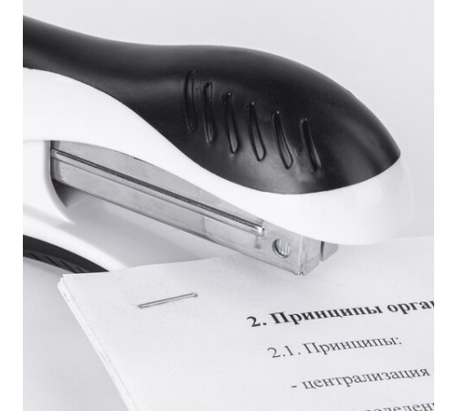 Скобы для степлера цинковое покрытие №24/6, 1000 штук, BRAUBERG 