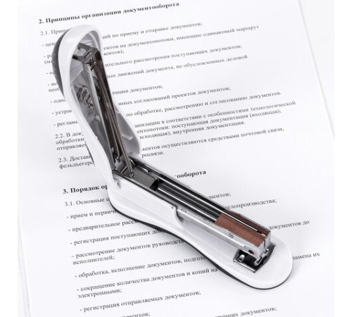 Скобы для степлера медное покрытие №24/6, 1000 штук, BRAUBERG 