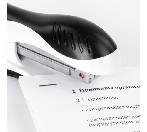 Скобы для степлера медное покрытие №24/6, 1000 штук, BRAUBERG 