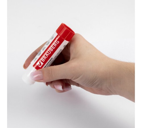 Клей-карандаш 15 г ВЫГОДНАЯ УПАКОВКА BRAUBERG, 4 штуки на блистере, 229471