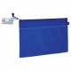 Папка-конверт на молнии МАЛОГО ФОРМАТА (240х175 мм) А5, 2 отделения, ПВХ, BRAUBERG 