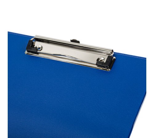 Доска-планшет STAFF с прижимом А4 (228х318 мм), картон/ПВХ, СИНЯЯ, 229555