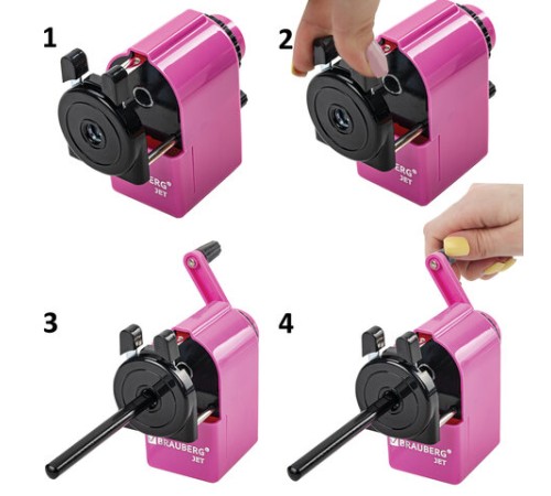 Точилка механическая BRAUBERG 