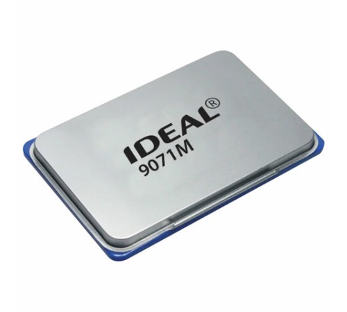Штемпельная подушка TRODAT IDEAL, 90х56 мм, металлический корпус, синяя, 9071Мс, 153125
