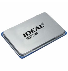 Штемпельная подушка TRODAT IDEAL, 110х70 мм, металлический корпус, синяя, 9072Мс, 190089