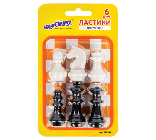 Ластики фигурные ЮНЛАНДИЯ 