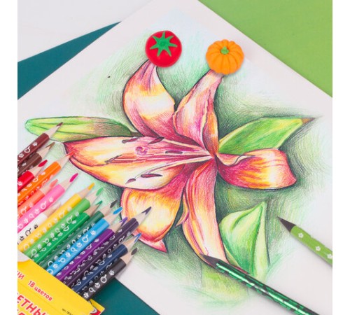 Набор ластиков фигурных ЮНЛАНДИЯ 