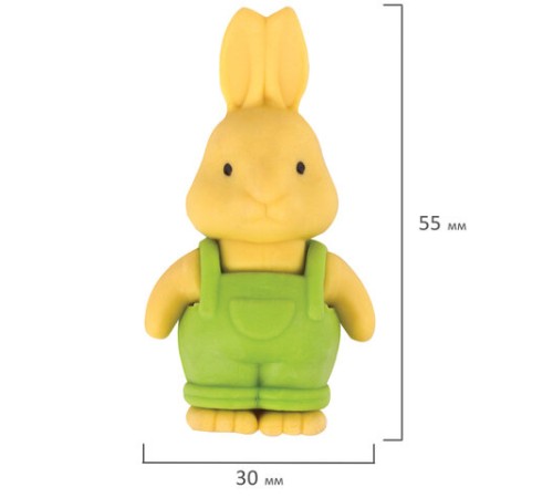 Набор ластиков фигурных ЮНЛАНДИЯ 