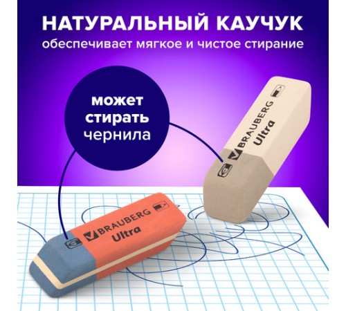 Ластики BRAUBERG 