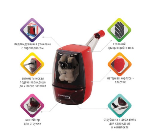 Точилка механическая BRAUBERG 