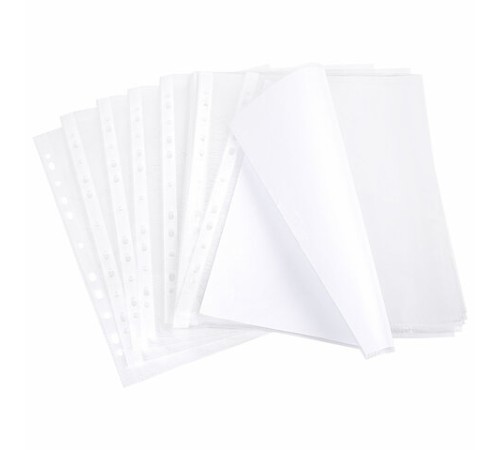 Папки-файлы перфорированные А4 BRAUBERG 