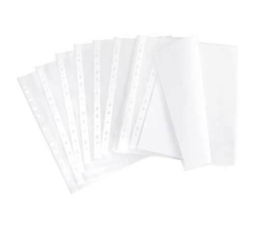 Папки-файлы перфорированные А4 BRAUBERG 