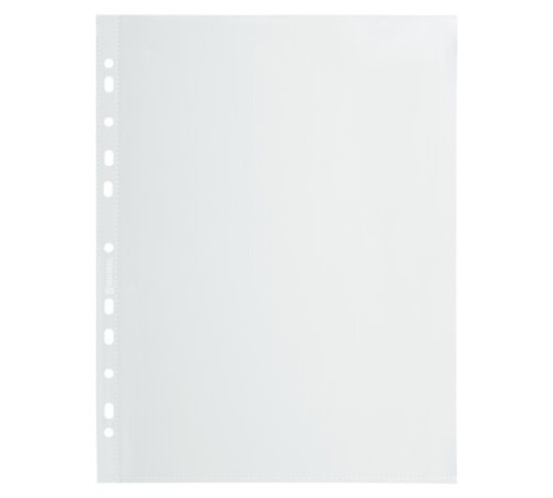 Папки-файлы перфорированные плотные А4 BRAUBERG 