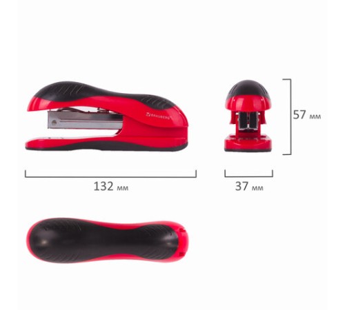 Степлер №24/6, 26/6 BRAUBERG 