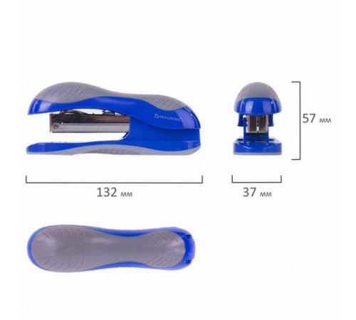 Степлер №24/6, 26/6 BRAUBERG 