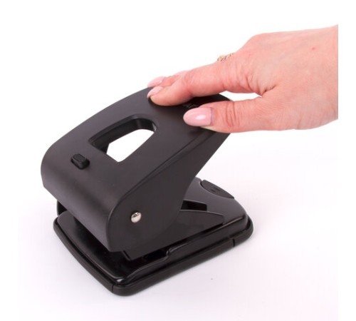 Дырокол ОФИСМАГ SUPER-40, до 40 листов, черный, 229696