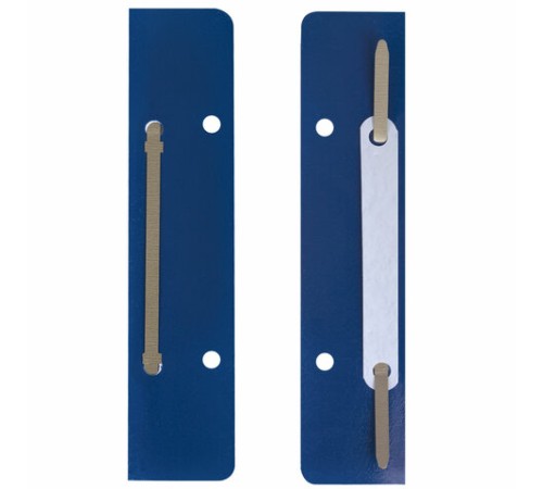 Механизм скоросшиватель полоска до 100 листов, КОМПЛЕКТ 50 шт., металл, 160х35 мм, STAFF, 229824