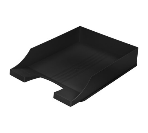 Лоток горизонтальный для бумаг BRAUBERG-CONTRACT, А4 (340х254х66,5 мм), черный, 230879