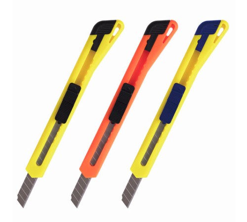 Нож канцелярский 9 мм BRAUBERG 