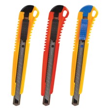 Нож канцелярский 9 мм BRAUBERG 