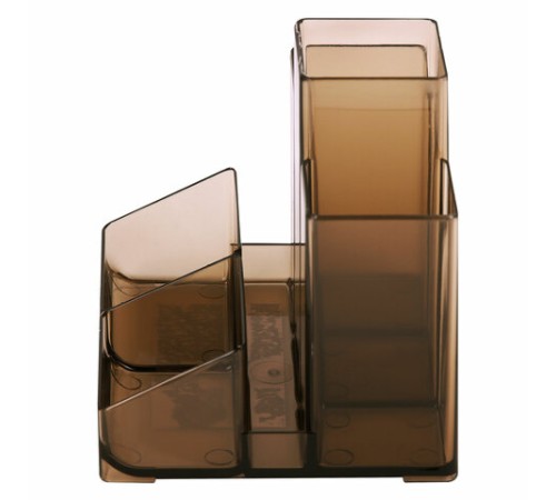 Подставка-органайзер BRAUBERG-CONTRACT, 109х95х101,5 мм, 5 отделений, тонированная, 230994