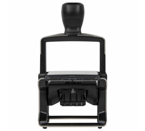 Датер самонаборный металлический, 6 строк+дата, оттиск 68х47 мм, сине-красный, TRODAT 5485, кассы в комплекте