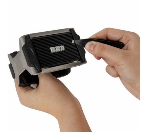 Датер самонаборный металлический, 6 строк+дата, оттиск 68х47 мм, сине-красный, TRODAT 5485, кассы в комплекте