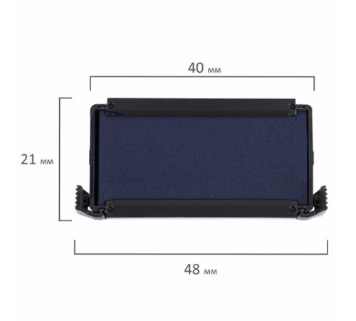 Подушка сменная 38х14 мм, синяя, для TRODAT 4911, 4951, арт. 6/4911