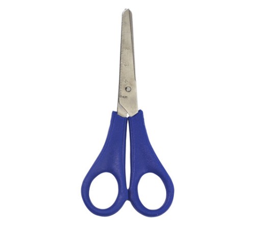 Ножницы ПИФАГОР, 135 мм, с линейкой, цвет ассорти, в картонной упаковке с европодвесом, 231163