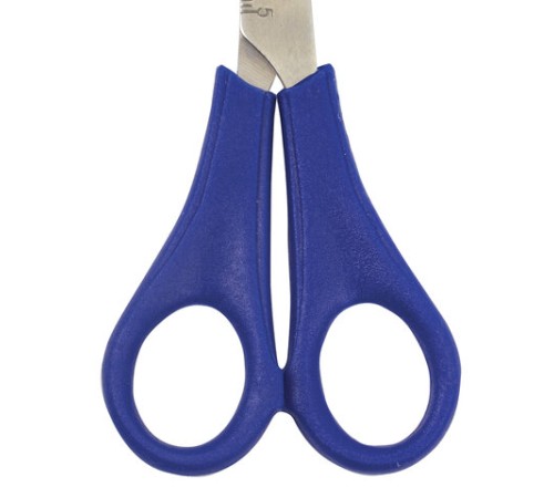 Ножницы ПИФАГОР, 135 мм, с линейкой, цвет ассорти, в картонной упаковке с европодвесом, 231163