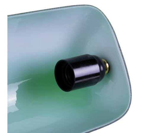 Светильник настольный из мрамора GALANT, основание - зеленый мрамор с золотистой отделкой, 231488