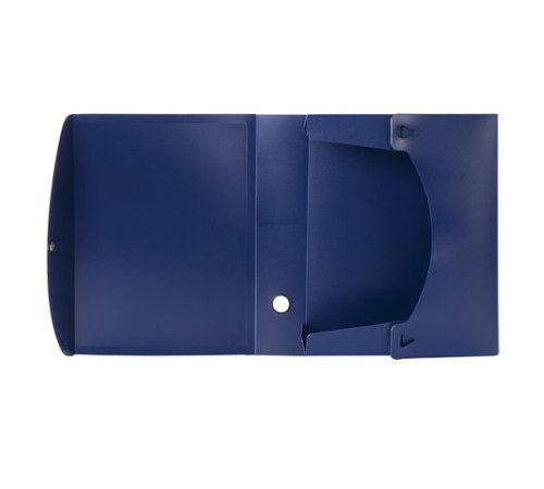 Короб архивный (330х245 мм), 70 мм, пластик, разборный, до 750 листов, синий, 0,9 мм, BRAUBERG 