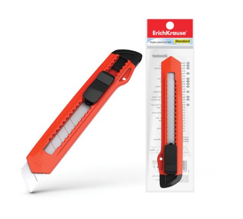 Нож канцелярский 18 мм ERICH KRAUSE 