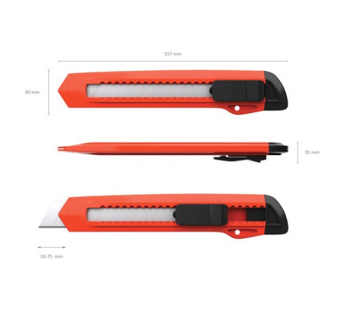 Нож канцелярский 18 мм ERICH KRAUSE 