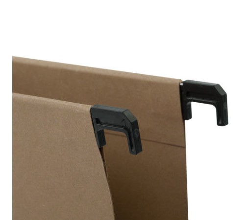 Подвесные папки А4 (350х245 мм), до 300 листов, КОМПЛЕКТ 10 шт., картон, BRAUBERG (Италия), 231788