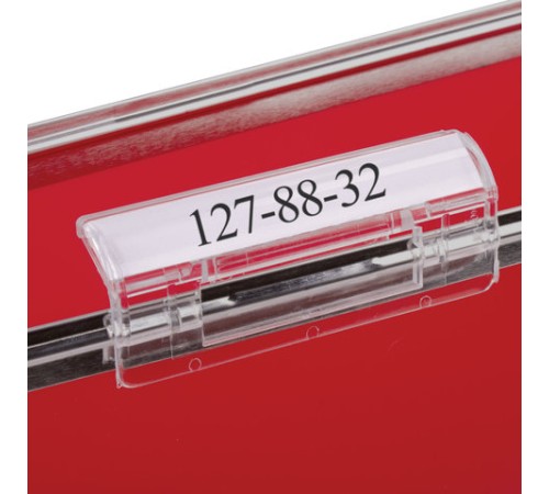 Подвесные папки А4 (350х245 мм), до 80 листов, КОМПЛЕКТ 5 шт., пластик, красные, BRAUBERG (Италия), 231800