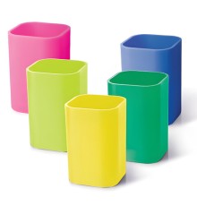 Подставка-органайзер (стакан для ручек), 5 цветов ассорти, 220533