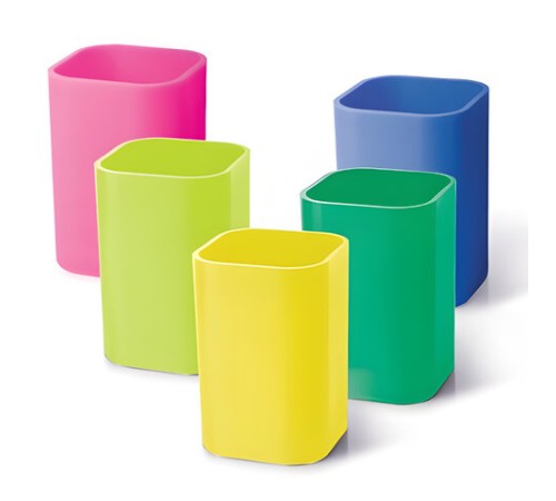Подставка-органайзер (стакан для ручек), 5 цветов ассорти, 220533