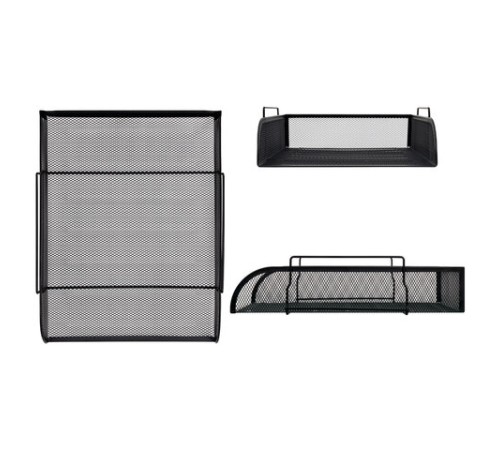 Лоток горизонтальный металлический для бумаг BRAUBERG 