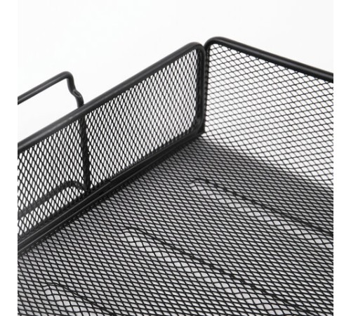 Лоток горизонтальный металлический для бумаг BRAUBERG 