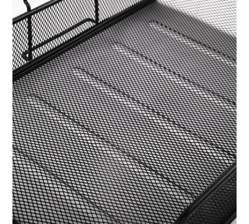 Лоток горизонтальный металлический для бумаг BRAUBERG 