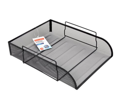 Лоток горизонтальный металлический для бумаг BRAUBERG 