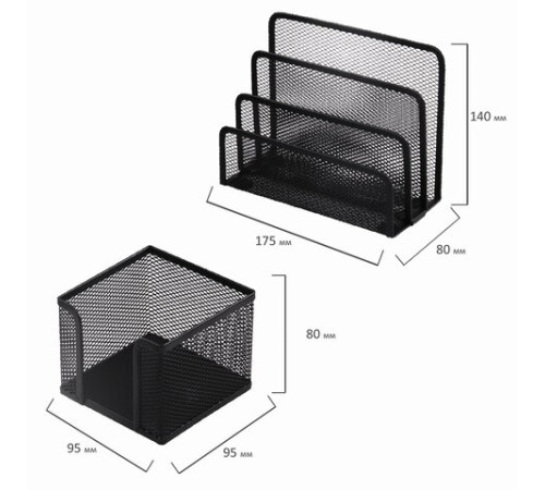 Настольный набор из металла BRAUBERG 