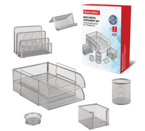 Настольный набор из металла BRAUBERG 