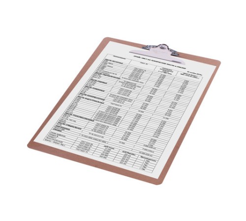 Доска-планшет БОЛЬШОГО ФОРМАТА (320х460 мм), А3, BRAUBERG 