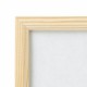 Рамка 30х40 см небьющаяся, аналог IKEA, багет 12 мм, дерево, BRAUBERG "Woodray", цвет натуральный, 391361